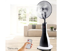 40cm Mist Fan with Remote Control White - JVEES