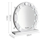 LED Makeup Mirror Frame White - JVEES