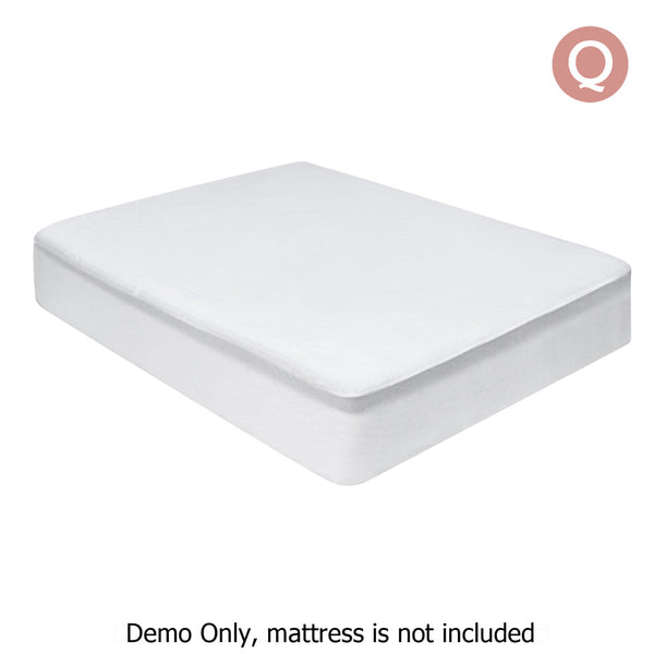 Waterproof Bamboo Mattress Protector - Queen