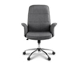 Modern Office Fabric Desk Chair Grey - JVEES