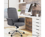 Modern Office Fabric Desk Chair Grey - JVEES