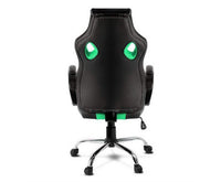 Racing Style PU Leather Office Chair Green - JVEES