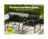 Outdoor Lounge Setting Garden Patio Furniture Textilene