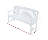 3 Seater Wooden Garden Bench - JVEES