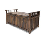 Timber Outdoor Storage Box Bench - JVEES