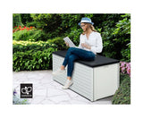 390L Outdoor Storage Box Bench Seat - JVEES