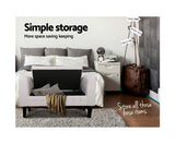 Multi-Functional Storage Ottoman - Beige - JVEES