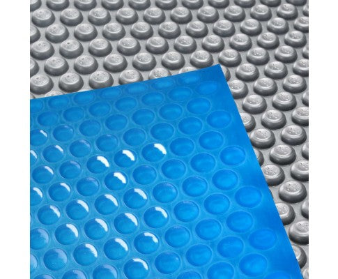 400 Micron 10x4.7m Solar Thermal Blanket Swimming Pool Cover, Blue
