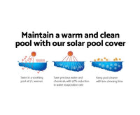 6.5M X 3M Solar Swimming Pool Cover - Blue - JVEES