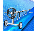 Aluminium Pool Roller & 9.5X5M Pool Cover - JVEES
