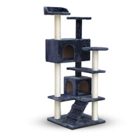 Cat Scratching Post  Tree House Condo 134cm Grey