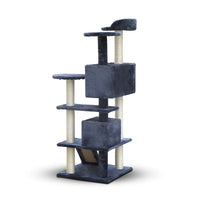 Cat Scratching Post  Tree House Condo 134cm Grey - JVEES