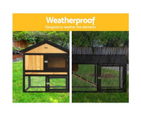 Weatherproof Timber Pet Coop - JVEES