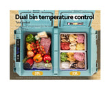 60L Portable Fridge Freezer Fridges Cooler Camping 12V/24V/240V Caravan