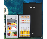 95L Portable Caravan Fridge - 12V/24V/240V - Black - JVEES