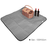 4 Person Picnic Basket Set with Blanket Black - JVEES