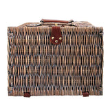 4 Person Picnic Basket Set w/ Blanket - JVEES