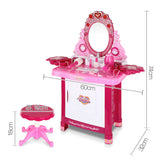 Kids Play Set Make Up Dresser 30 Piece - Pink - JVEES