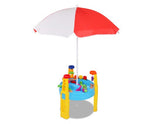 Kids Sand and Water Table Play Set with Umbrella - JVEES