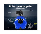 8HP 3" Petrol Water Pump Garden Irrigation Transfer Blue - JVEES