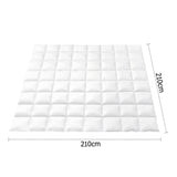 Duck Feather Down Quilt Queen White - JVEES