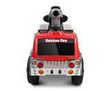 Fire Truck Electric Toy Car - Red & Grey - JVEES