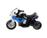 BMW Motorbike Electric Toy - Blue - JVEES