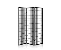 3 Panel Room Divider - Black - JVEES