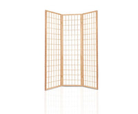 3 Panel Room Divider - Natural - JVEES