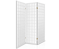 3 Panel Room Divider - White - JVEES