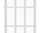 3 Panel Room Divider - White - JVEES