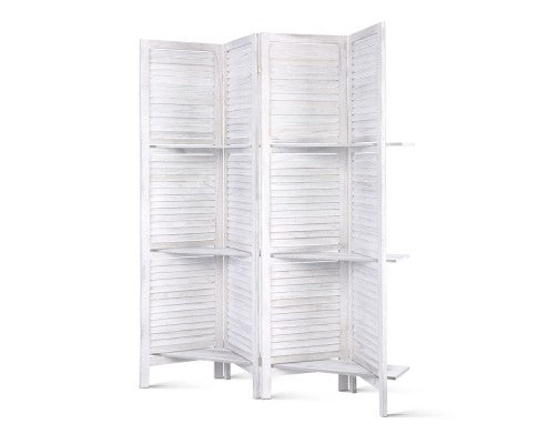 4 Panel Divider/Shelf - White Wash - JVEES