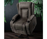 Electric Lift Recliner Chair - Grey - JVEES