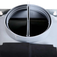 900MM Rangehood with Black Tempered Glass - JVEES