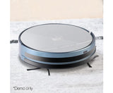 300ml Robot Vacuum Cleaner Silver and Blue - JVEES