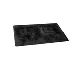 Ultra Soft Shaggy Rug Large 200 x 230cm Anti-slip Area Rug - Black - JVEES