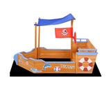 Boat-shaped Sand Pit With Canopy - JVEES