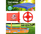 Boat-shaped Canopy Sand Pit - JVEES