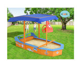 Boat-shaped Canopy Sand Pit - JVEES