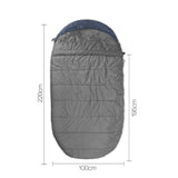 Wesshiorn Pebble-shaped Extra Large Sleeping Bag Navy - JVEES