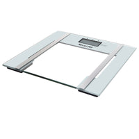 Electronic Digital Body Fat & Hydration Bathroom Glass Scale White - JVEES