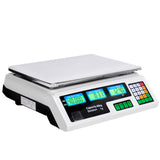 Kitchen Electronic Digital Scales 40kg  White