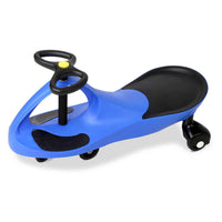 Pedal Free Swing Car 79cm - Blue - JVEES