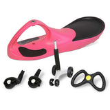 Pedal Free Swing Car 79cm - Pink - JVEES