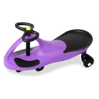 Pedal Free Swing Car 79cm - Purple - JVEES