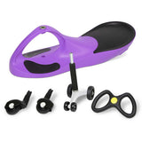 Pedal Free Swing Car 79cm - Purple - JVEES