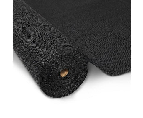 1.83m x 10m Shade Cloth Roll - Black 90% - JVEES