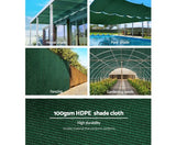 Shadecloth Sail Roll Mesh 3.66x20m 195gsm Green 90%