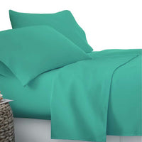 3 Piece Microfibre Sheet Set King Single– Aqua - JVEES