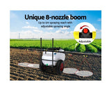 100L ATV 5m Boom Weed Sprayer With a 150kg Capacity Trailer - JVEES